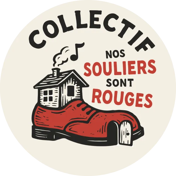 Logo Collectif Nos Souliers Sont Rouges